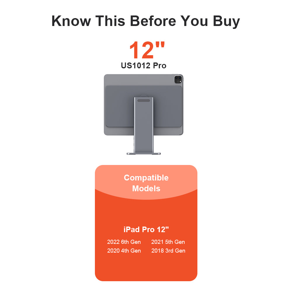 Amazon.com: Qwiizlab Aluminum Stand with USB-C Hub for iPad