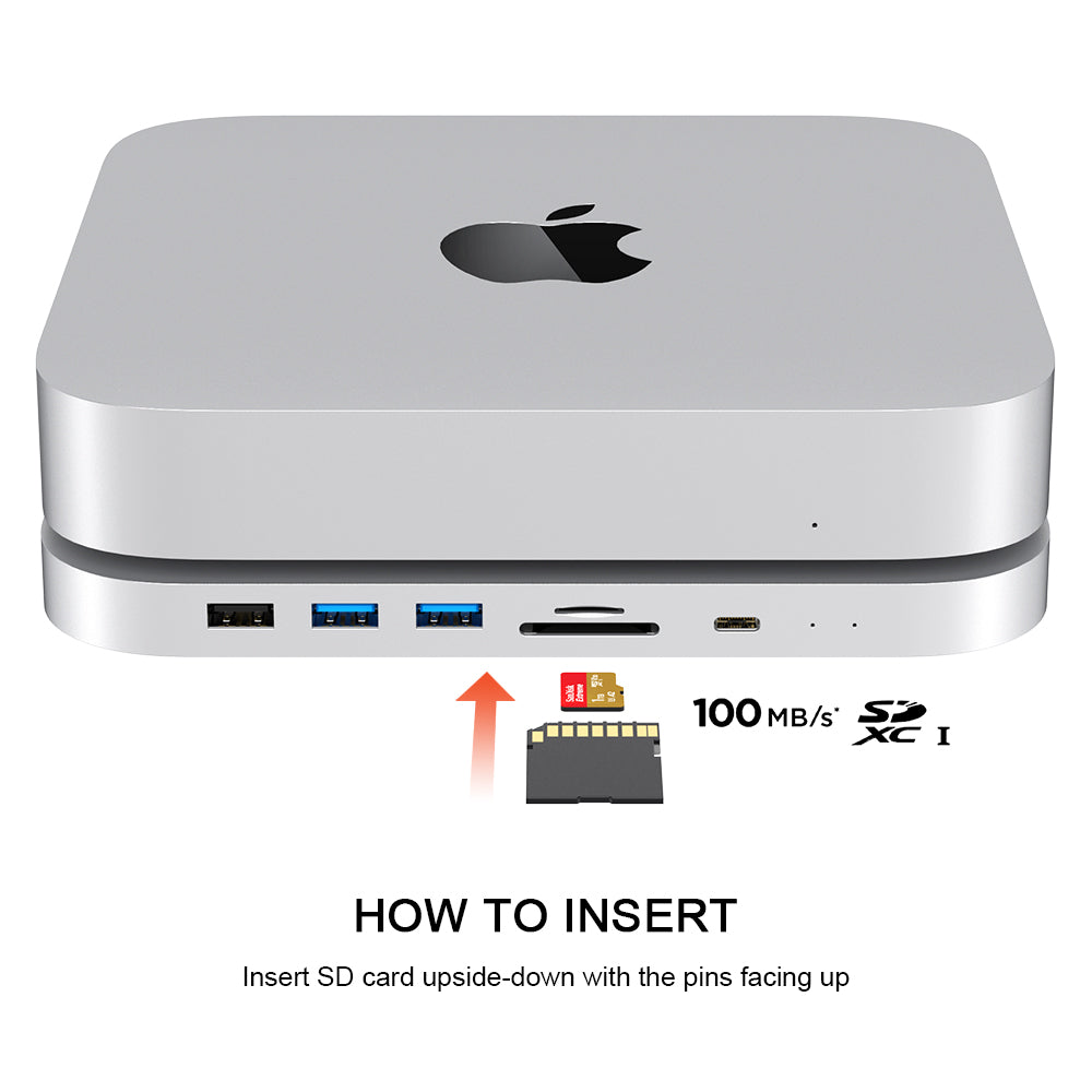 Mac mini M1/M2 Hub with SATA SSD Enclosure – Qwiizlab